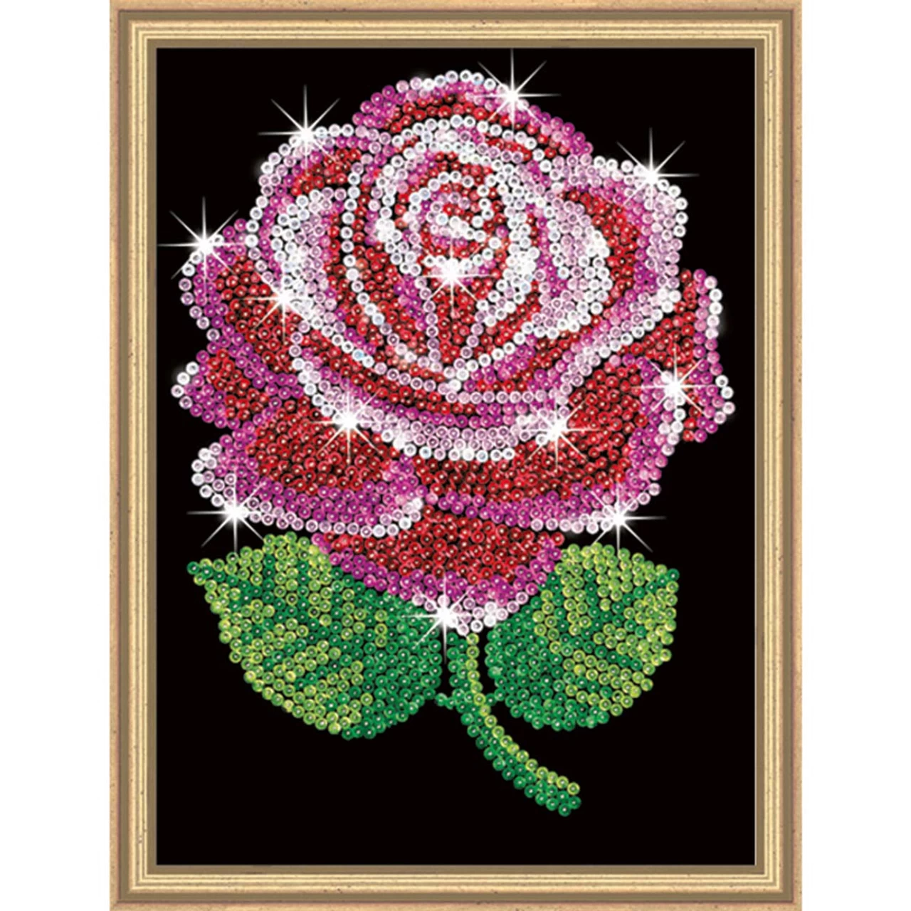 KSG Crafts Red Rose Sequin Kit 1 KSG Crafts Red Rose Sequin Kit