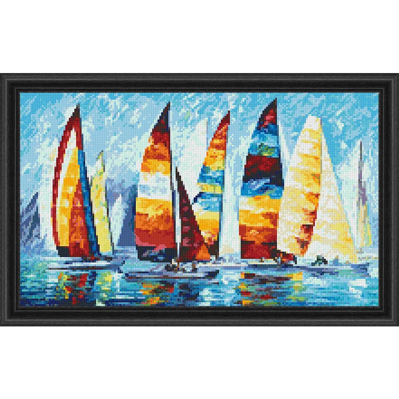 PixelHobby Sail Regatta Mosaic Art Kit 1 PixelHobby Sail Regatta Mosaic Art Kit