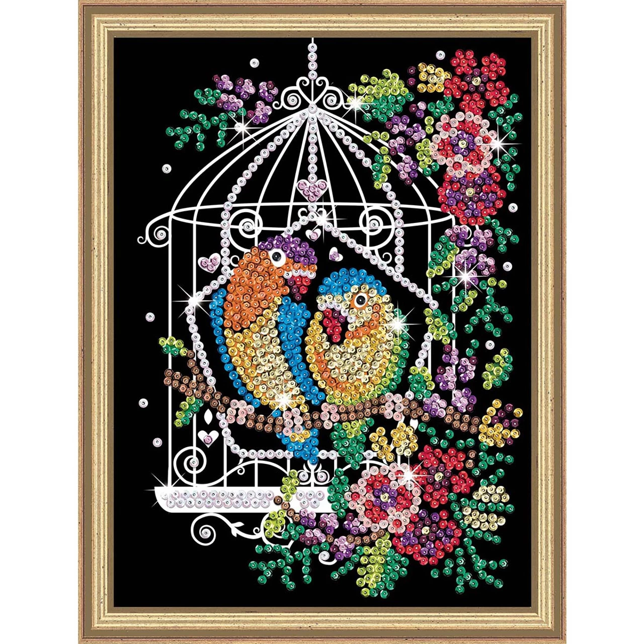 KSG Crafts Birdcage Sequin Kit 1 KSG Crafts Birdcage Sequin Kit