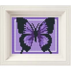 PixelHobby Purple Butterfly Mosaic Art Kit