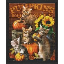 PixelHobby Autumn Kittens Mosaic Art Kit