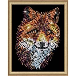 KSG Crafts Red Fox Sequin Kit