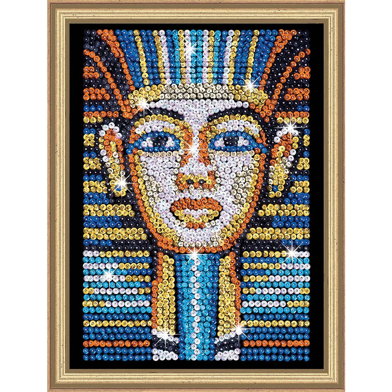 KSG Crafts Tutankhamun Sequin Kit 1 KSG Crafts Tutankhamun Sequin Kit