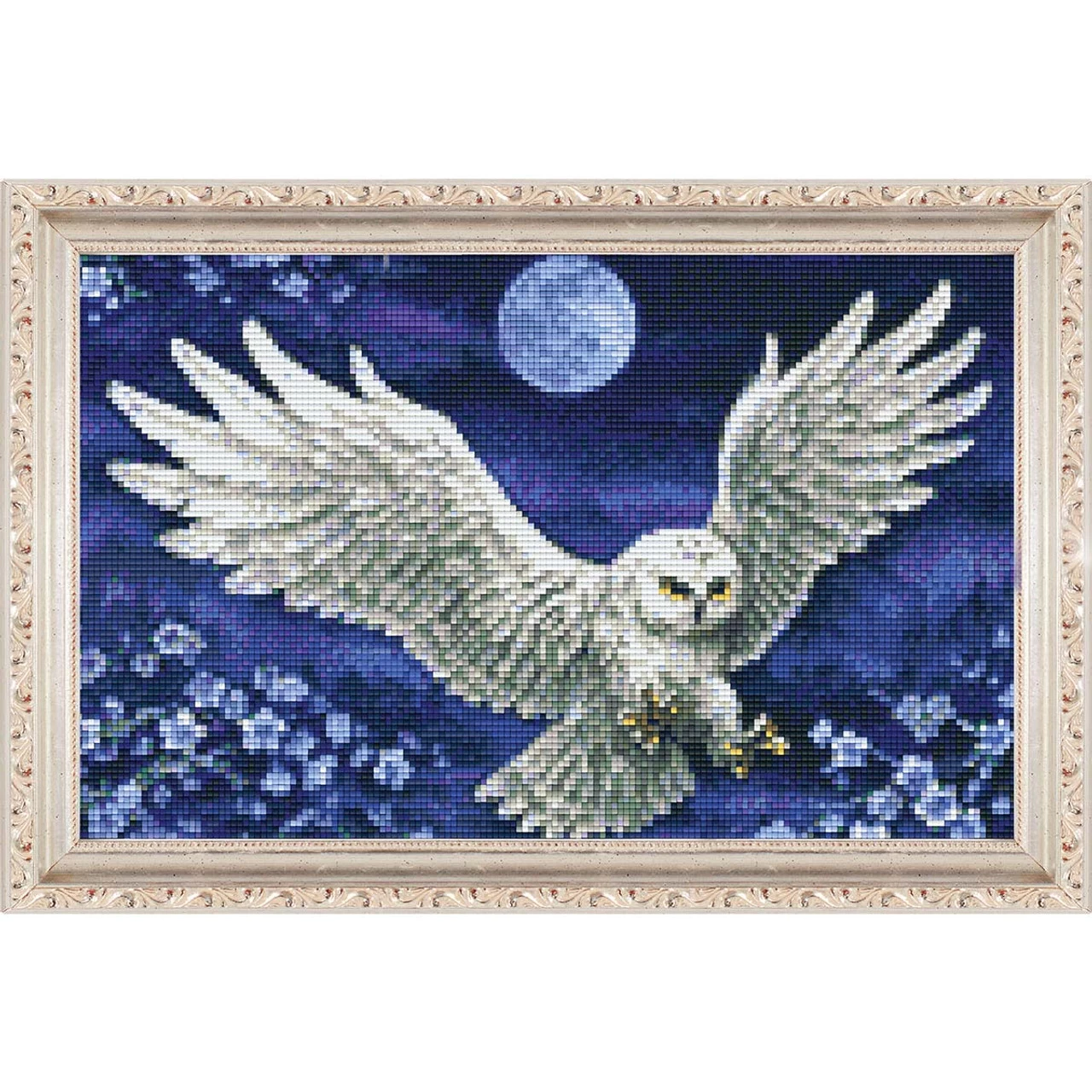 PixelHobby White Owl Mosaic Art Kit 1 PixelHobby White Owl Mosaic Art Kit