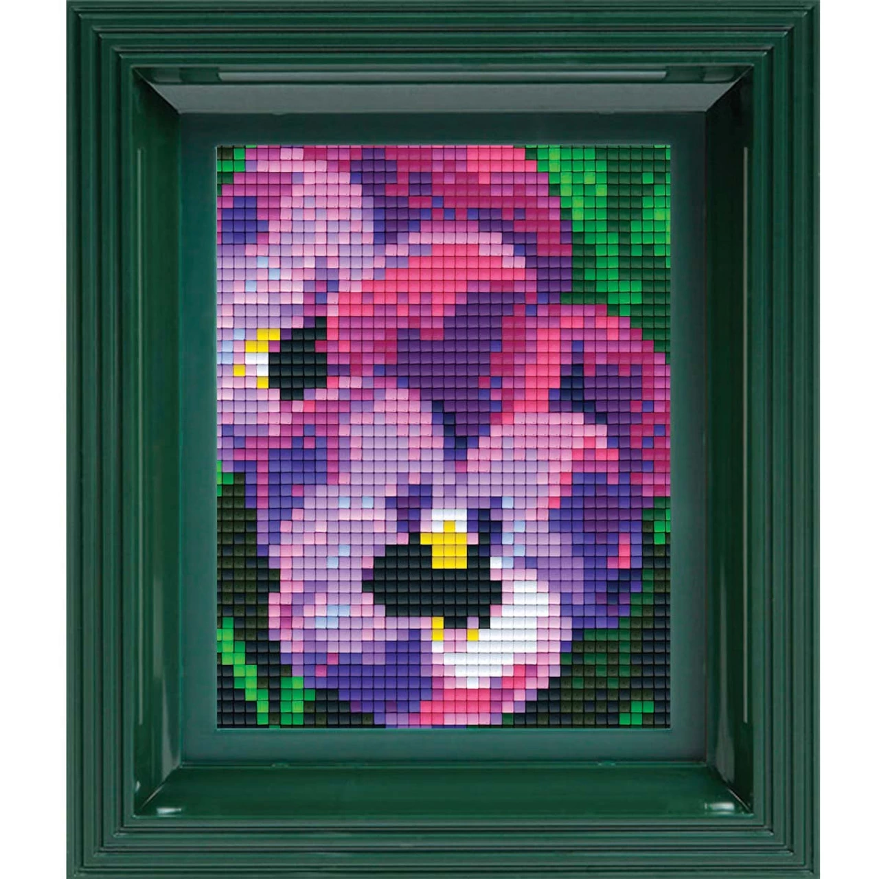 PixelHobby Purple Pansies Mosaic Art Kit 1 PixelHobby Purple Pansies Mosaic Art Kit