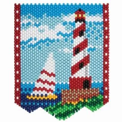Herrschners Summer Lighthouse Pony Bead Kit