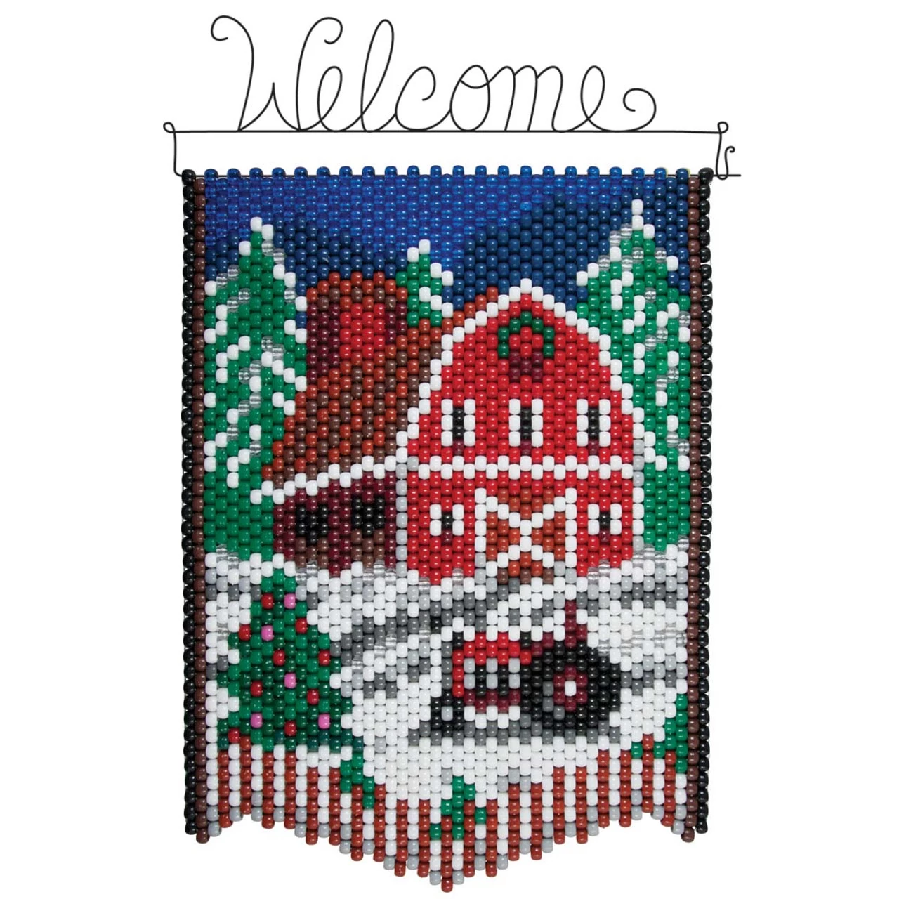 Herrschners Winter Country Barn Pony Bead Kit 1 Herrschners Winter Country Barn Pony Bead Kit