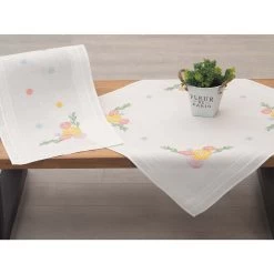 Nob Hill Kind Flowers Set Stamped Embroidery