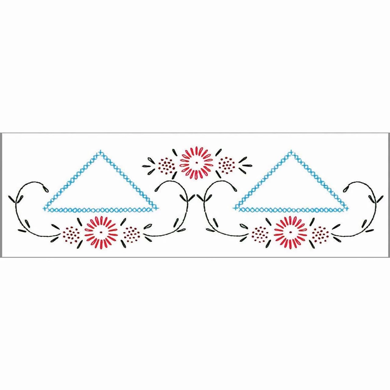 Herrschners Virginia Pillowcase Pair Stamped Embroidery 2 Herrschners Virginia Pillowcase Pair Stamped Embroidery - Image 2