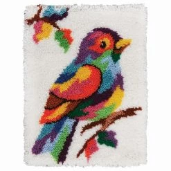 Sundance Kaleidoscope Bird Latch Hook Kit