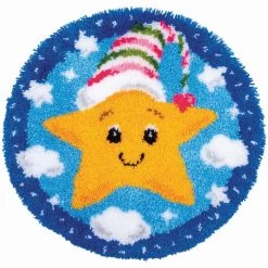 Vervaco Little Star Latch Hook Kit