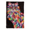 Herrschners Kaleidoscope Cat Latch Hook Kit