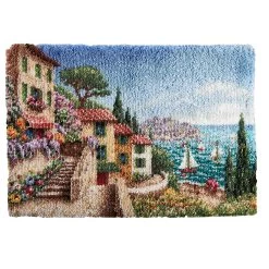 Herrschners Mediterranean View Latch Hook Kit