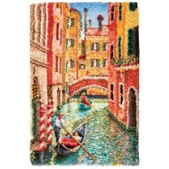 Herrschners The Streets Of Venice Latch Hook Kit