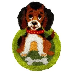 Orchidea Happy Puppy Latch Hook Kit