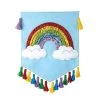 Bucilla Rainbow Wall Hanging Felt & Sequin Kit