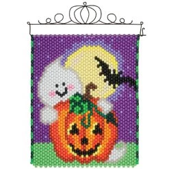 Herrschners Happy Haunting Beaded Banner Kit