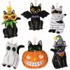 Bucilla Halloween Cats Felt & Sequin Kit