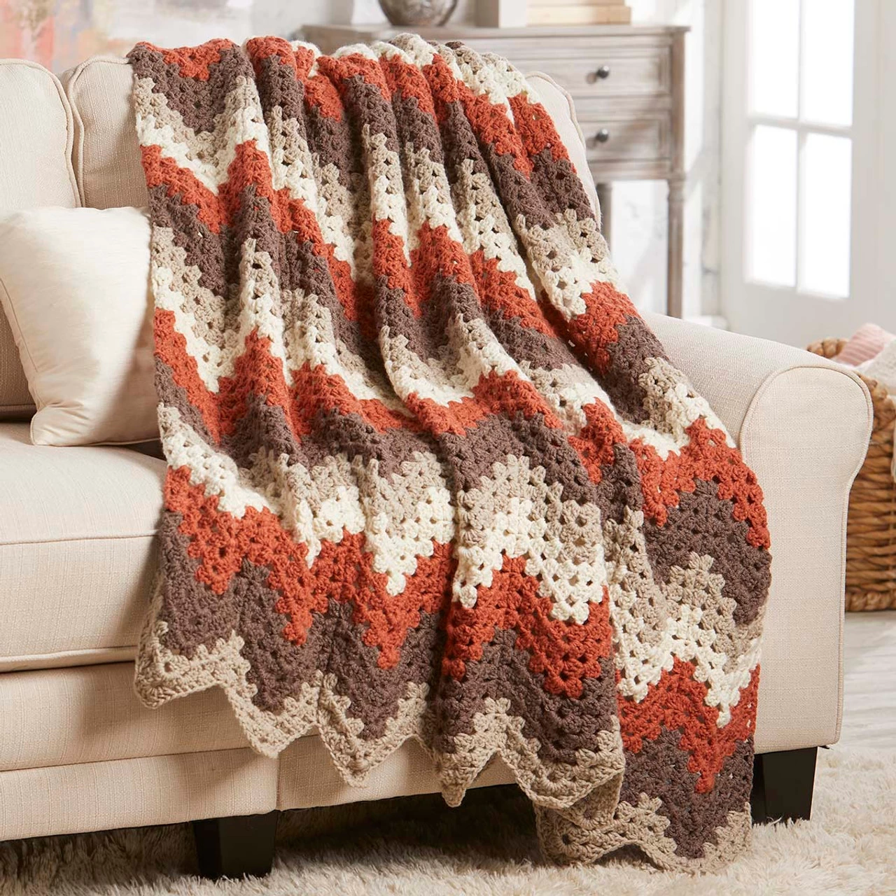 Premier® Premier Cassia Ripple Afghan Crochet Kit 1 Premier® Premier Cassia Ripple Afghan Crochet Kit
