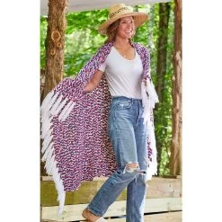 Premier® Premier Americana Fringe Throw Crochet Kit