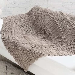 Annie's Celtic Mandala Throw Crochet Kit