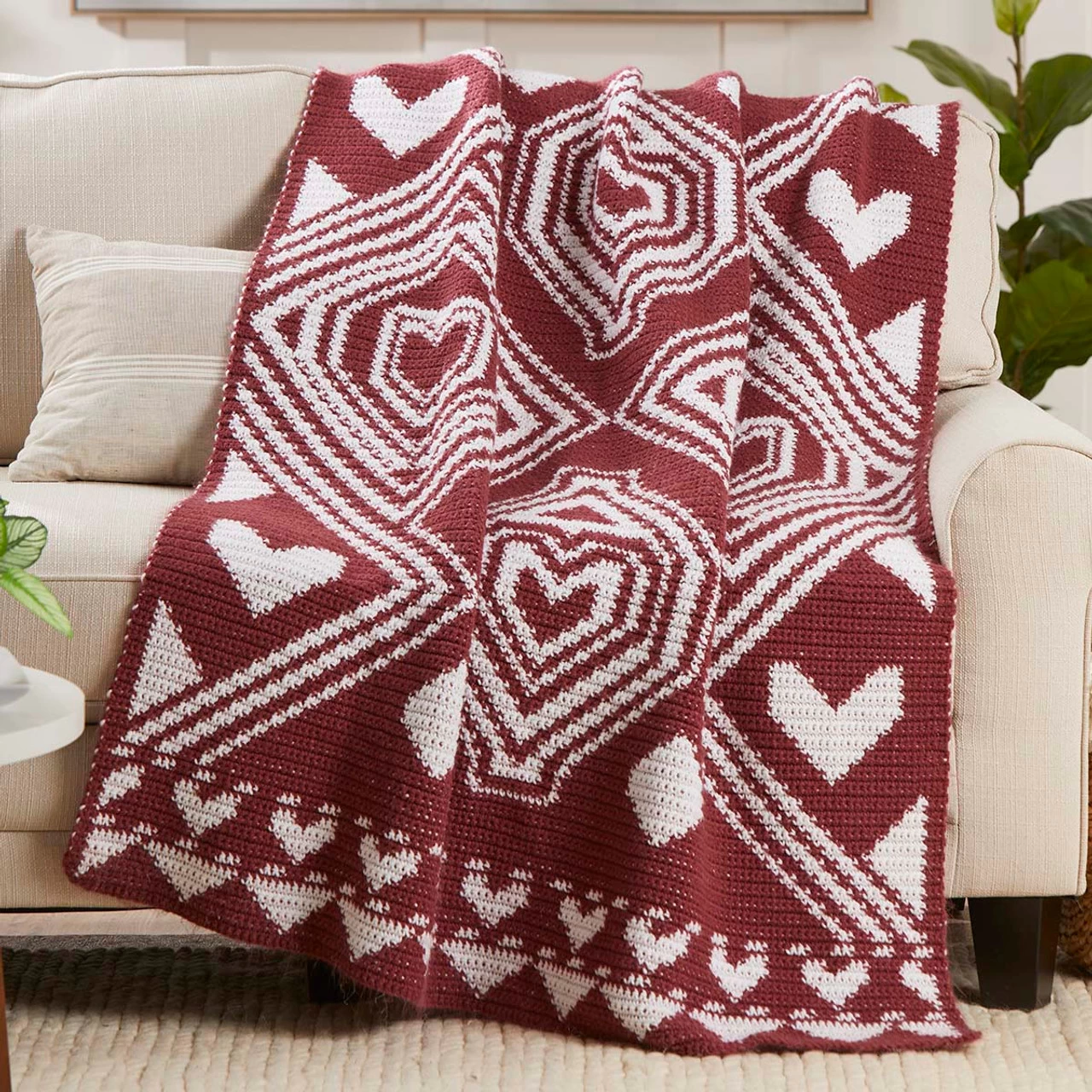 Herrschners Tapestry Afghan Crochet Kit 1 Herrschners Tapestry Afghan Crochet Kit