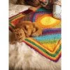 Lion Brand Rio Accent Afghan Crochet Kit