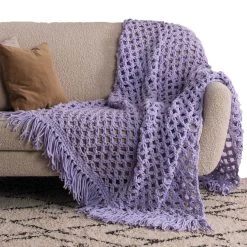 Bernat Love Knot Blanket Crochet Kit