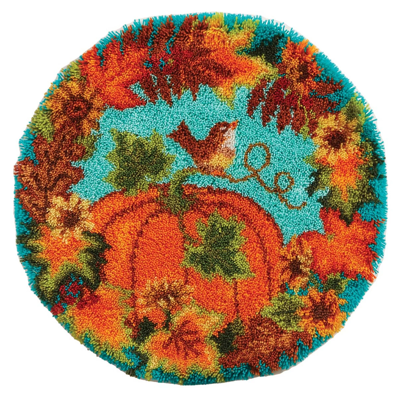 Herrschners Autumn Arboreal Latch Hook Kit 1 Herrschners Autumn Arboreal Latch Hook Kit