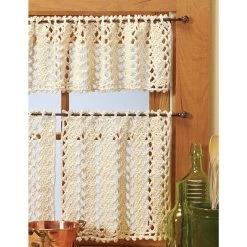 Village Yarn Vienna Lace Valance & Curtains Crochet Kit