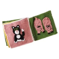 Herrschners On The Farm Crochet Book Crochet Kit -Premier Crafts Outlet Sales Store 236189 4 43805.1693431861