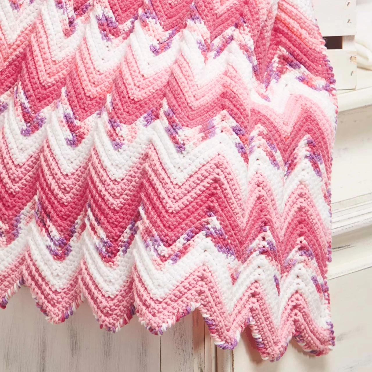 Herrschners Fairy Princess Baby Blanket Crochet Kit 2 Herrschners Fairy Princess Baby Blanket Crochet Kit - Image 2