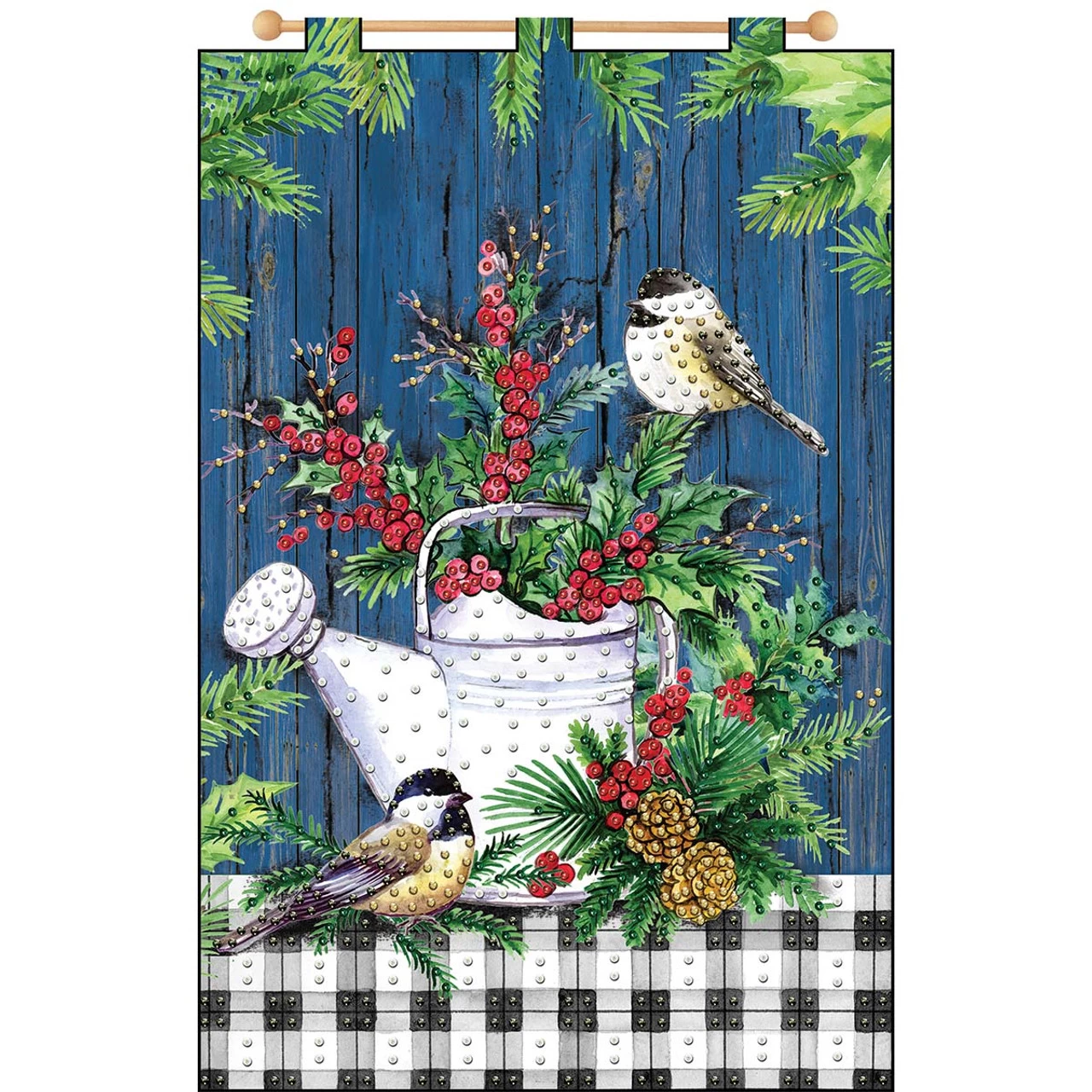 Design Works Winter Felt & Sequin Kit 1 Design Works Winter Felt & Sequin Kit