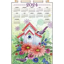 Design Works Birdhouse Calendar Felt & Sequin Kit
