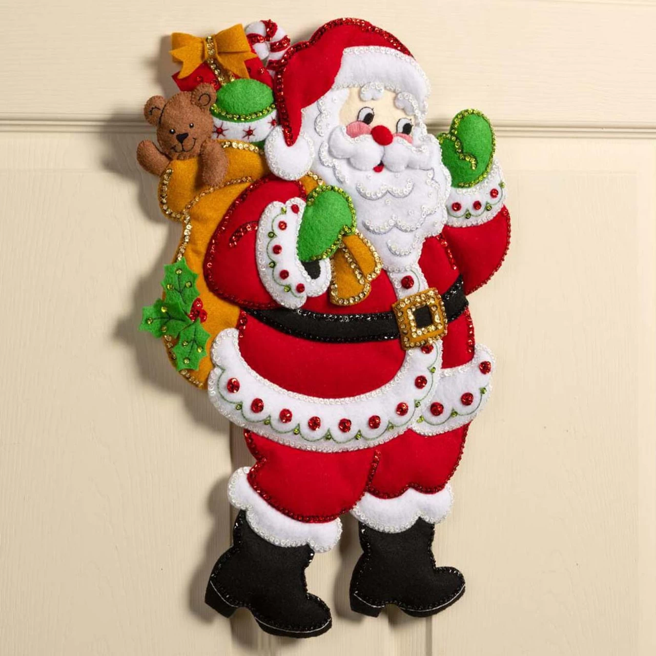 Bucilla Toys From Santa Felt & Sequin Kit 2 Bucilla Toys From Santa Felt & Sequin Kit - Image 2