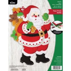 Bucilla Toys From Santa Felt & Sequin Kit 5 Bucilla Toys From Santa Felt & Sequin Kit -Premier Crafts Outlet Sales Store 500362 3 87264.1695648555