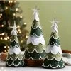 Herrschners Snowy Pines Shelf Sitters Felt & Sequin Kit