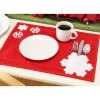 Felt Street Flurries Place Mats Felt & Sequin Kit