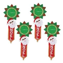 Bucilla Jolly Noel Door Hanger Felt & Sequin Kit