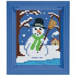 PixelHobby Snowman Starter Mosaic Art Kit