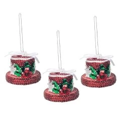Sunrise Craft & Hobby Snowtime Top Hat Ornament Kit