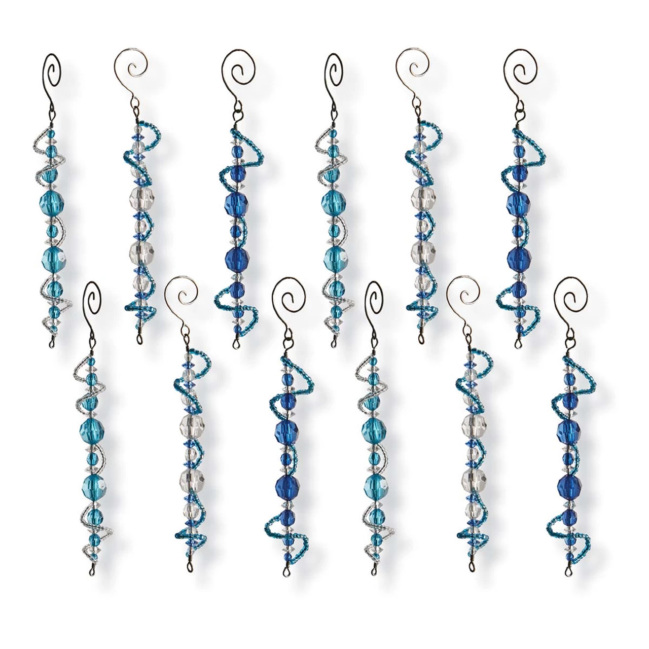 Sunrise Craft & Hobby Winter Swirls Teardrop Ornament Kit 1 Sunrise Craft & Hobby Winter Swirls Teardrop Ornament Kit