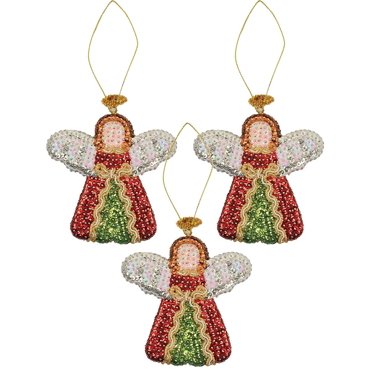 Herrschners Angelic Host Ornament Kit 1 Herrschners Angelic Host Ornament Kit
