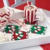 Herrschners Candy Cane Coasters Pony Bead Kit