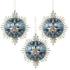 Herrschners Snowflake Shimmer Ornament Kit