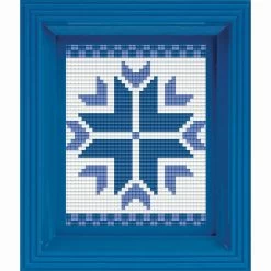 PixelHobby Snowflake 3 Starter Mosaic Art Kit