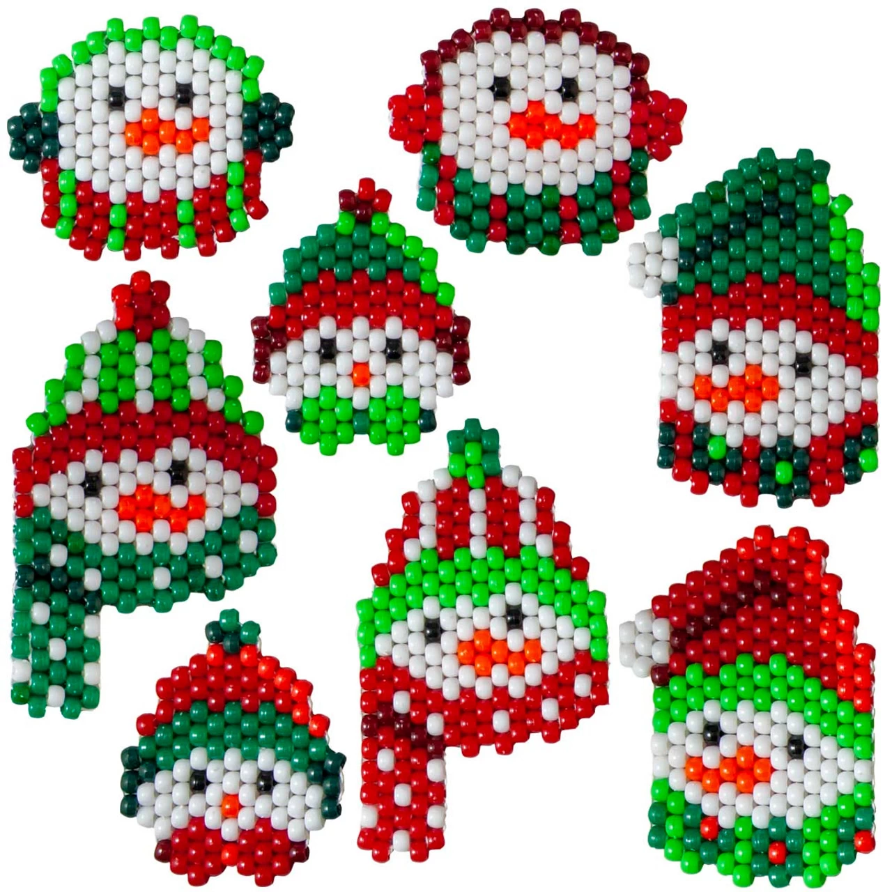 Herrschners The Snow Family Pony Bead Kit 1 Herrschners The Snow Family Pony Bead Kit