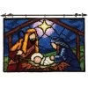 Herrschners Stained Glass Nativity Latch Hook Kit