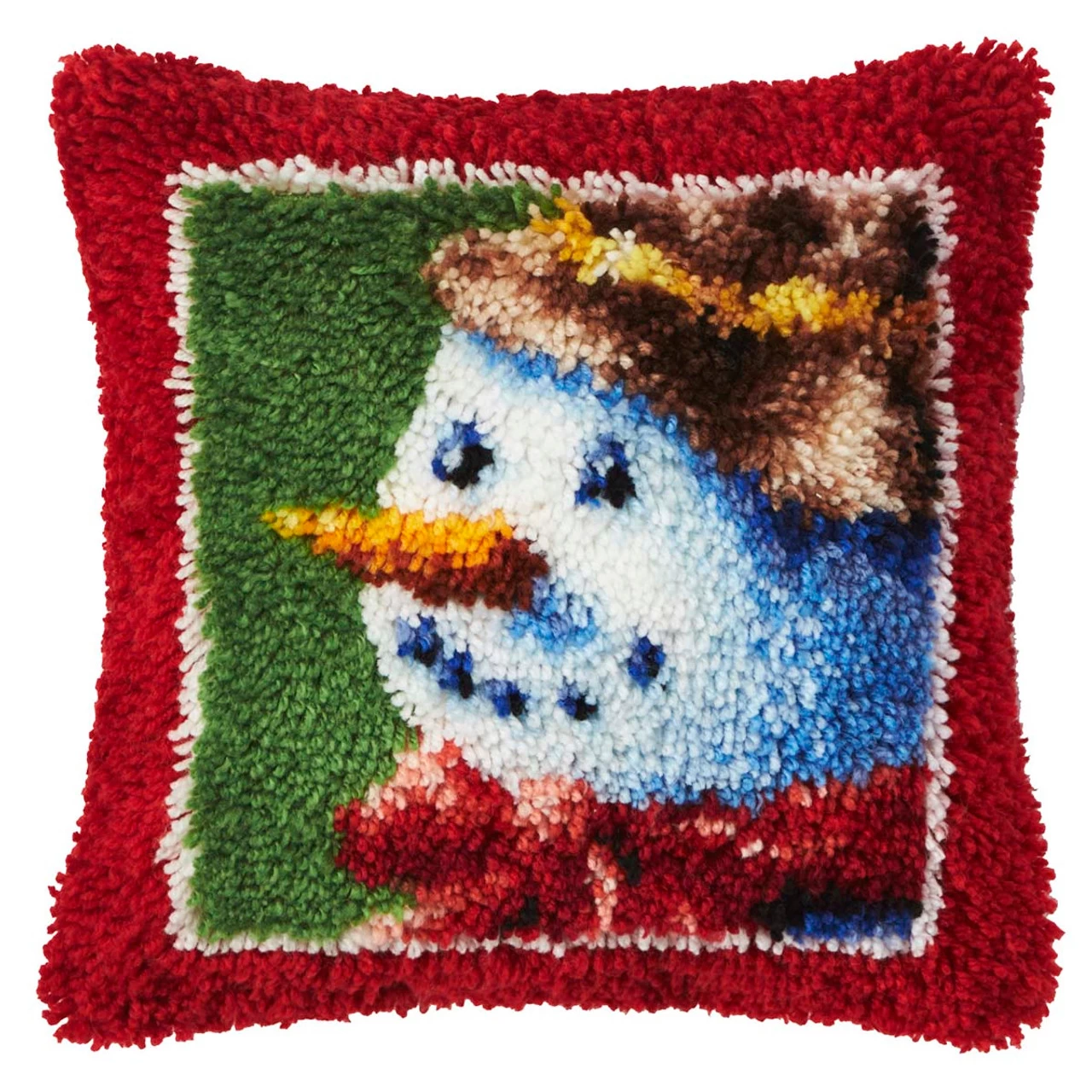 Herrschners Snowman Fever Latch Hook Kit 1 Herrschners Snowman Fever Latch Hook Kit