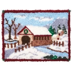 Sundance Winter Crossing Latch Hook Kit